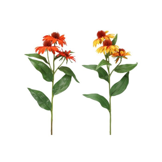 Picture of Mākslīgie ziedi 4Living Rudbekija 62cm dzeltena, oranža