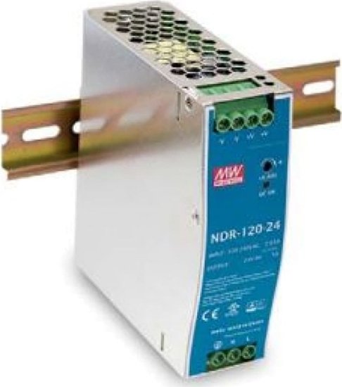 Picture of Mean Well NDR-120-24 Hutschienennetzteil 120W 24V DC