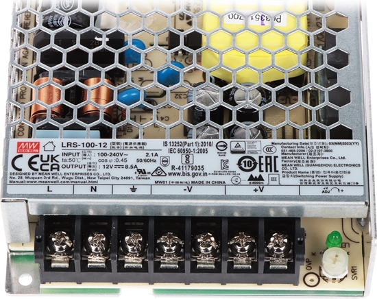 Picture of Mean Well ZASILACZ IMPULSOWY LRS-100-12 MEAN WELL