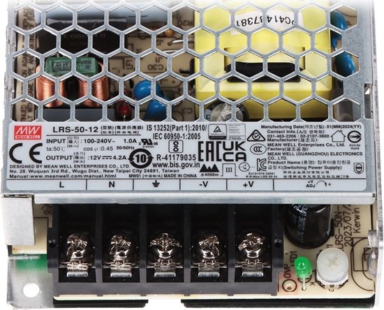 Picture of Mean Well ZASILACZ IMPULSOWY LRS-50-12 MEAN WELL