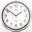 Picture of Mebus 19809 radio wall clock white/silver