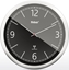 Attēls no Mebus 19813 radio wall clock black/silver