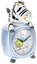 Picture of Mebus 26637 Kids Alarm Clock Zebra    colour assorted