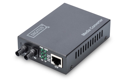 Attēls no Digitus Fast Ethernet Media Converter, RJ45 / ST