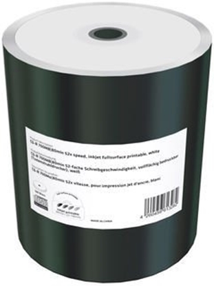 Изображение MediaRange CD-R 700MB bedruckbar, 100er Pack Folie (Shrink)