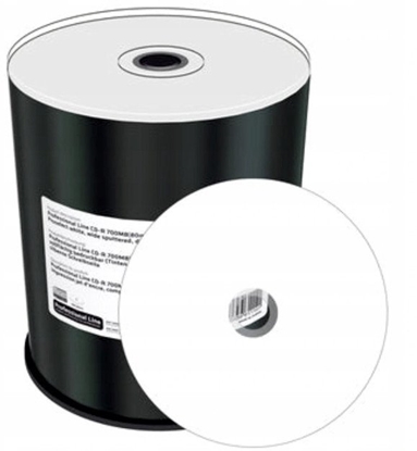 Изображение MediaRange DVD-R 4.7GB bedruckbar,100er Pack Folie (Shrink)