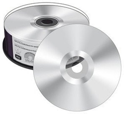 Изображение Mediarange DVD+R 8.5GB 25pcs 8x silber unbedruckt