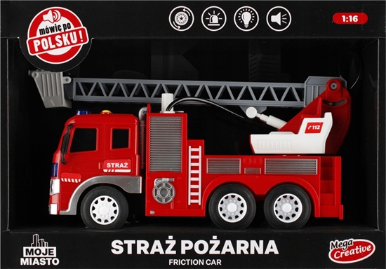 Picture of Mega Creative AUTO STRAZ B/O WODA 34X23X12 MOJE MIASTO PLPL 24