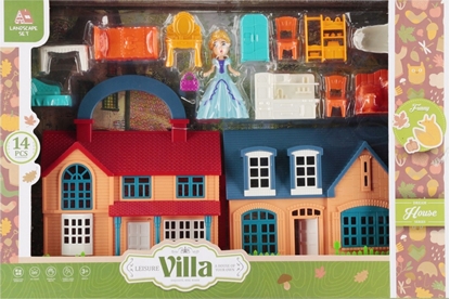 Attēls no Mega Creative DOMEK DLA LALEK AKC 37X25X8 MC WB 18/36