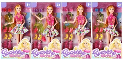 Attēls no Mega Creative LALKA 29CM AKC 17X31X6 MIX4 MC WB 60/120