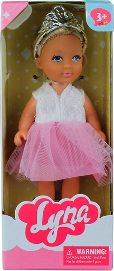 Picture of Mega Creative Lalka ksiniczka z diademem 15cm MIX