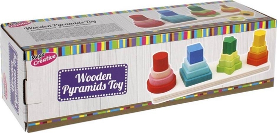 Picture of Mega Creative PIRAMIDKA DREW 28X8X8 MC WOOD PUD 70