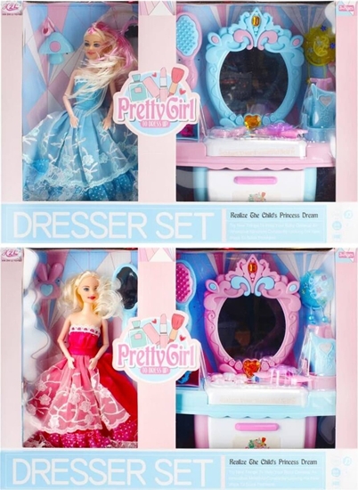 Picture of Mega Creative TOALETKA B/O AKC 47X33X12 MC LALKA MIX2 WB 8/16