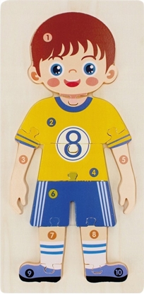 Picture of Mega Creative UKLADANKA DREW CHLOPIEC 10EL 15X32 MC FOL 102