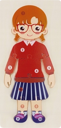 Picture of Mega Creative UKLADANKA DREW DZIEWCZYNKA 10EL 15X32 MC FOL 102