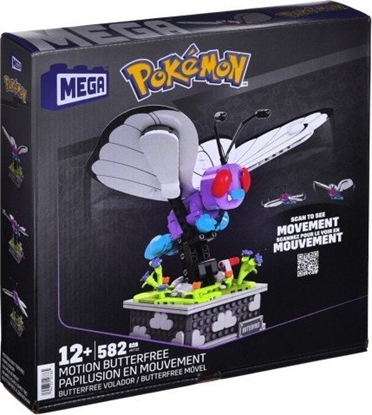 Picture of Mega MEGA Pokemon Motion Butterfree Kolekcjonerski Pokemon do zbudowania HKT22 MATTEL p4