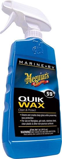 Picture of Meguiars Meguiars Marine Quik Wax Clean & Protect - 473 ml.