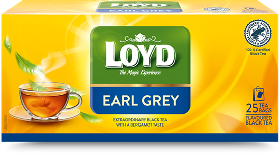 Picture of Melnā tēja LOYD Earl Grey, 25 x 1,7 g