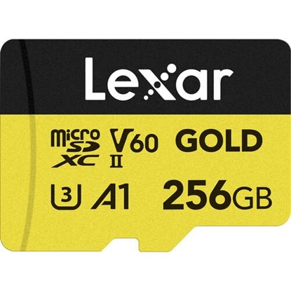 Picture of MEMORY MICRO SDXC 256GB UHS-II/GOLD LMSGOLD256G-BNNNG LEXAR