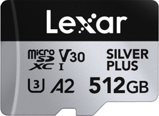 Изображение MEMORY MICRO SDXC 512GB UHS-I/LMSSIPL512G-BNANG LEXAR