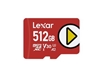 Изображение MEMORY MICRO SDXC 512GB UHS-I/PLAY LMSPLAY512G-BNSNG LEXAR