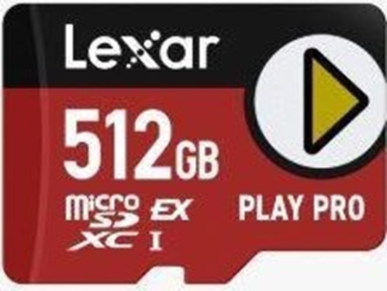 Picture of MEMORY MICRO SDXC 512GB UHS-I/PLAY LMSXPS0512G-BNNNG LEXAR