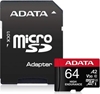 Picture of MEMORY MICRO SDXC 64GB W/ADAP./AUSDX64GUI3V30SHA2-RA1 ADATA