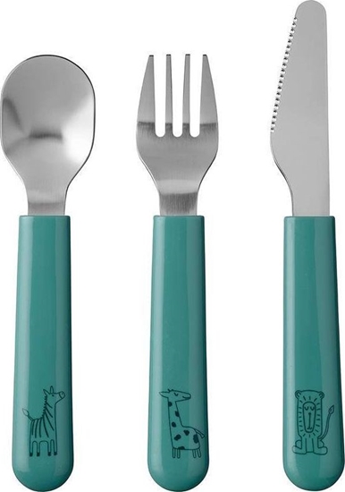 Picture of Mepal Sztuce dziecice 3-szt. Mio Deep Turquoise 108033012400