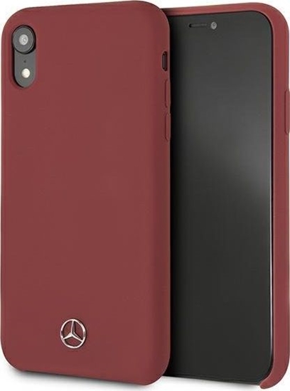 Picture of Mercedes MEHCI61SILRE iPhone Xr czerwony|red hardc