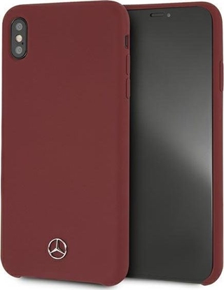 Picture of Mercedes Mercedes MEHCI65SILRE iPhone Xs Max czerwony/red hardcase Silicone Line