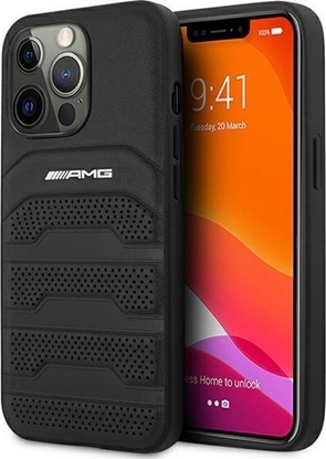 Attēls no Mercedes-Benz ETUI AMG LINE LEATHER DO IPHONE 14 PRO MAX uniwersalny