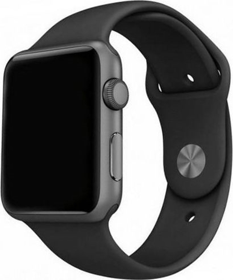 Picture of Mercury Mercury pasek Silicon Apple Watch 44mm czarny/black