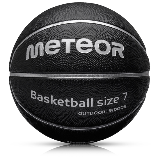 Picture of METEOR CELLULAR #7 Basketbola bumba Melna 8 paneļi