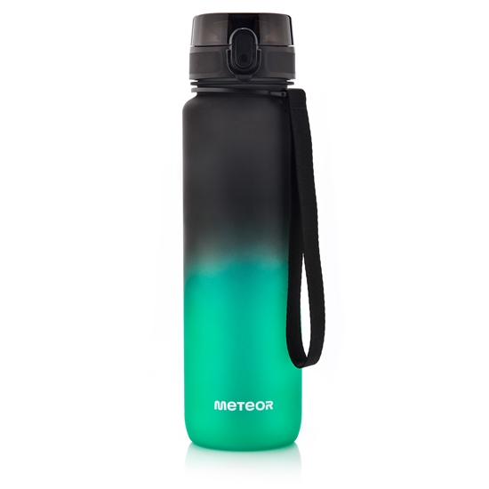 Picture of Meteor ūdens pudele 1000 ml black/green