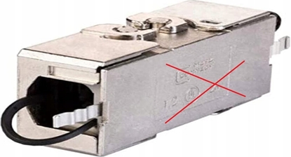 Attēls no Metz Connect GmbH METZ CONNECT BTR Kabelverbinder Class EA Cat.6A 180