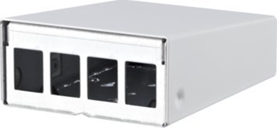 Picture of Metz METZ CONNECT Obudowa AP Keystone 4-portowa czysta biel RAL9010