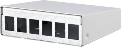 Attēls no Metz METZ CONNECT Obudowa AP Keystone 6-portowa czysta biel RAL9010