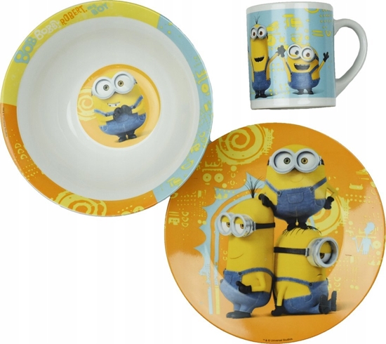 Picture of MGA Illumination Entertainment Minions Breakfast Set 13-15230-15-07 Wielokolorowe One size