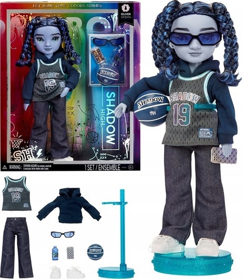 Изображение MGA Lalka Shadow High F23 Fashion Doll Boy-  Blue