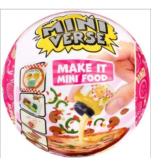 Picture of MGA'S MINIVERSE Make It Mini Diner Pizza bumba 591825