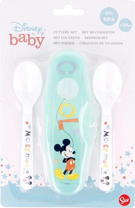 Picture of Mickey Mouse Mickey Mouse - yeczka do karmienia 2 szt + etui (Cool)