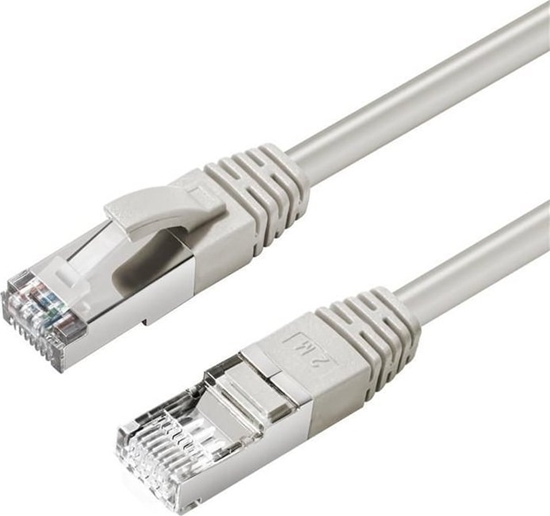 Изображение MicroConnect CAT6A S/FTP 0.5m Grey LSZH