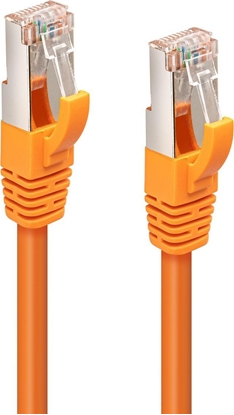 Изображение MicroConnect CAT6A S/FTP 3m Orange LSZH