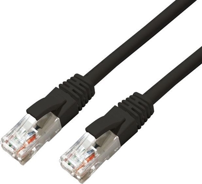 Изображение MicroConnect CAT6A UTP 15m Black LSZH