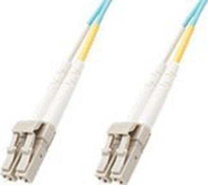 Picture of MicroConnect MicroConnect - Network cable - LC/PC Multimode (M) to LC/PC Multimode (M) - 150,0m - glass fiber - 50/125 Micrometer - OM3 - halogen free (FIB442150)