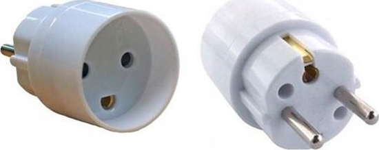 Изображение MicroConnect gniazdko elektryczne Typ F Biay