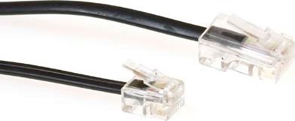 Picture of MicroConnect Modular RJ11-RJ45 2M M/M Black