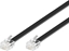 Picture of MicroConnect Patchcord RJ12 6C6P, czarny, 10m (MPK110B)