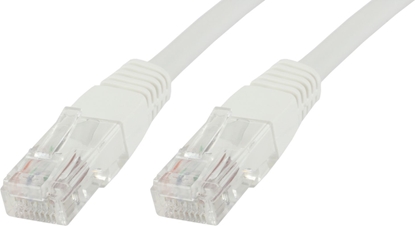 Picture of MicroConnect Patchcord U/UTP CAT6 0.25m Biay PCV (B-UTP60025W)