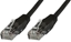 Attēls no MicroConnect Patchcord U/UTP CAT6 0.25m Czarne PCV (B-UTP60025S)